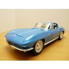 CHEVROLET CORVETTE coupé C2 bleu STINGRAY 1/18