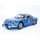ALPINE A110 1600S vainqueur Rallye Olympe 1972 1/18 Nicolas / Todt
