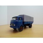 Camion MERCEDES LP911 baché bleu 1/43