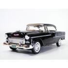 CHEVROLET BEL AIR coupé noir 1955 1/18