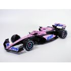 F1 n°10 ALPINE A523 version présentation rose 1/18