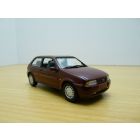 FORD FIESTA coupe 3 portes  bordeaux 1996 1/43