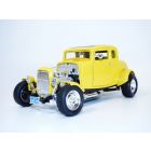 FORD Window coupé HOT ROD jaune 1/18