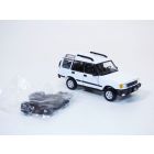 LAND ROVER DISCOVERY 1 blanc 1998 1/64 & roues Offroad