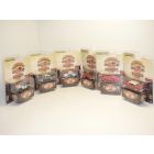 Set 6x VOITURE AMERICAINE BUSTED GARAGE 1/64 Cadillac Ford Plymouth