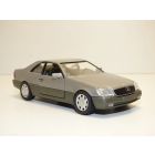 MERCEDES 600SEC CLASSE S coupé gris 1/43 W140