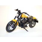 MOTO HARLEY DAVIDSON SPORSTER IRON 883 jaune 2014 1/18