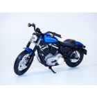 Moto HARLEY DAVIDSON XL1200N Nighster bleu 2012 1/18 blister