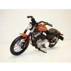 Moto HARLEY DAVIDSON XL1200 N NIGHSTER orange mat 1/18