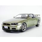 NISSAN SKYLINE GTR R34 vert 1/18 Godzilla 1999