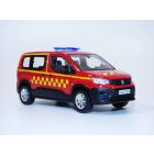 PEUGEOT RIFTER Sapeurs Pompier carrés jaunes 1/43