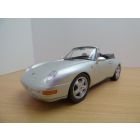 PORSCHE 911 - 993 CARRERA cabriolet gris métal 1/18