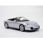 PORSCHE 911 - 996 CARRERA 4 cabriolet gris métallisé 1/43