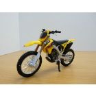MOTO SUZUKI RM-Z450 jaune & noir 1/18