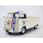 VOLKSWAGEN COMBI T1 pick up Racer n°53 1/18 Choupette Herbie VW